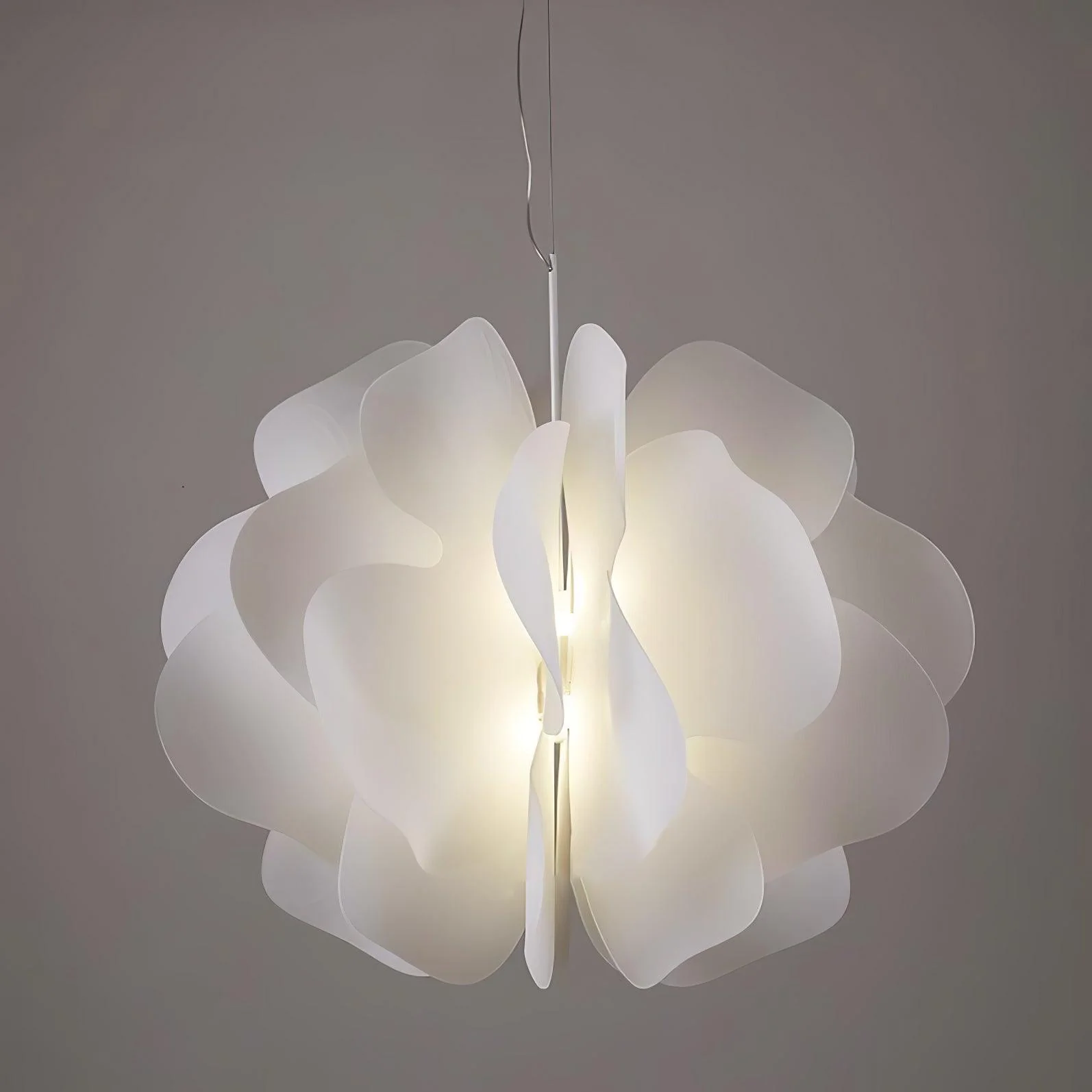 Lustra Pendant Light Plastic Floral - Image 24