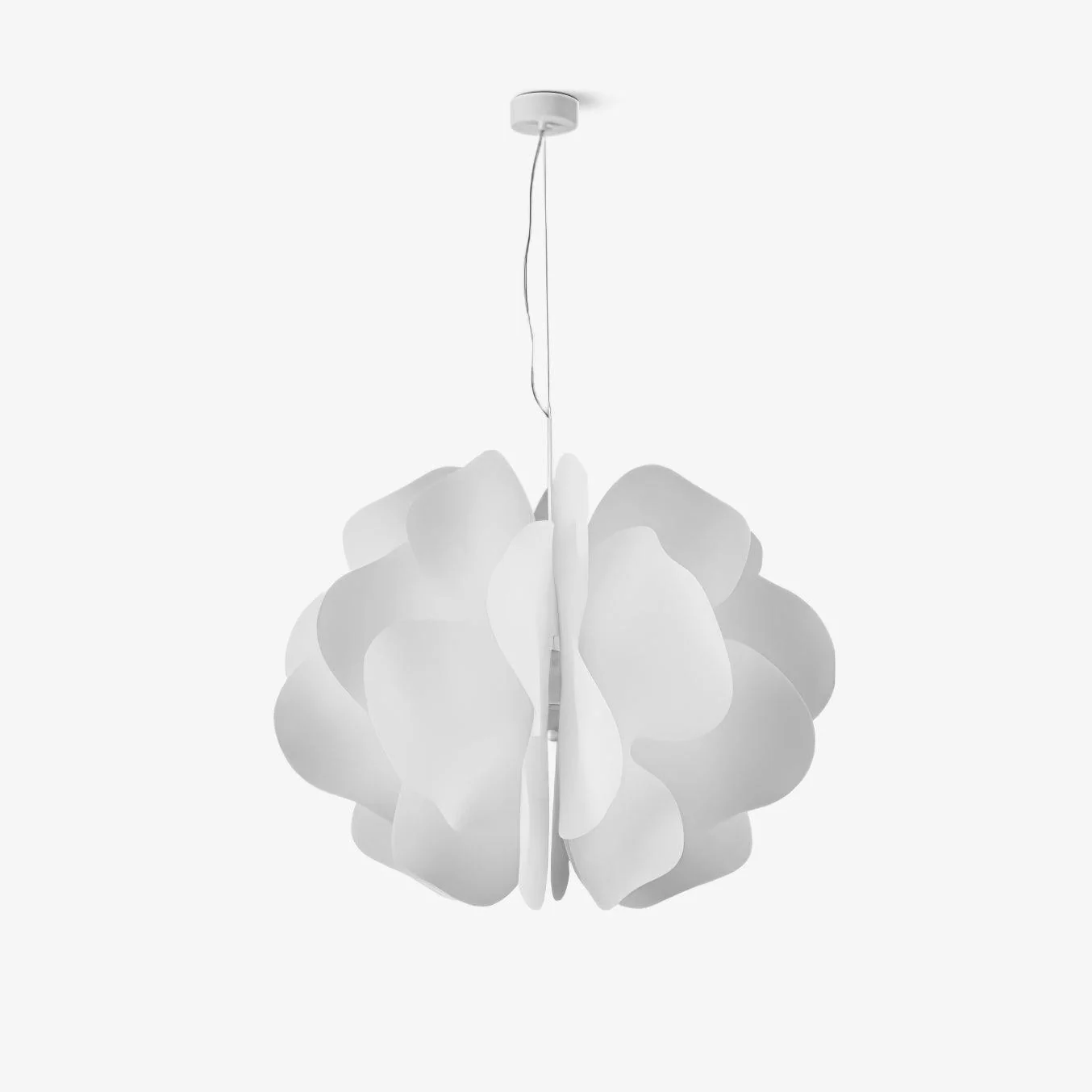 Lustra Pendant Light Plastic Floral - Image 8