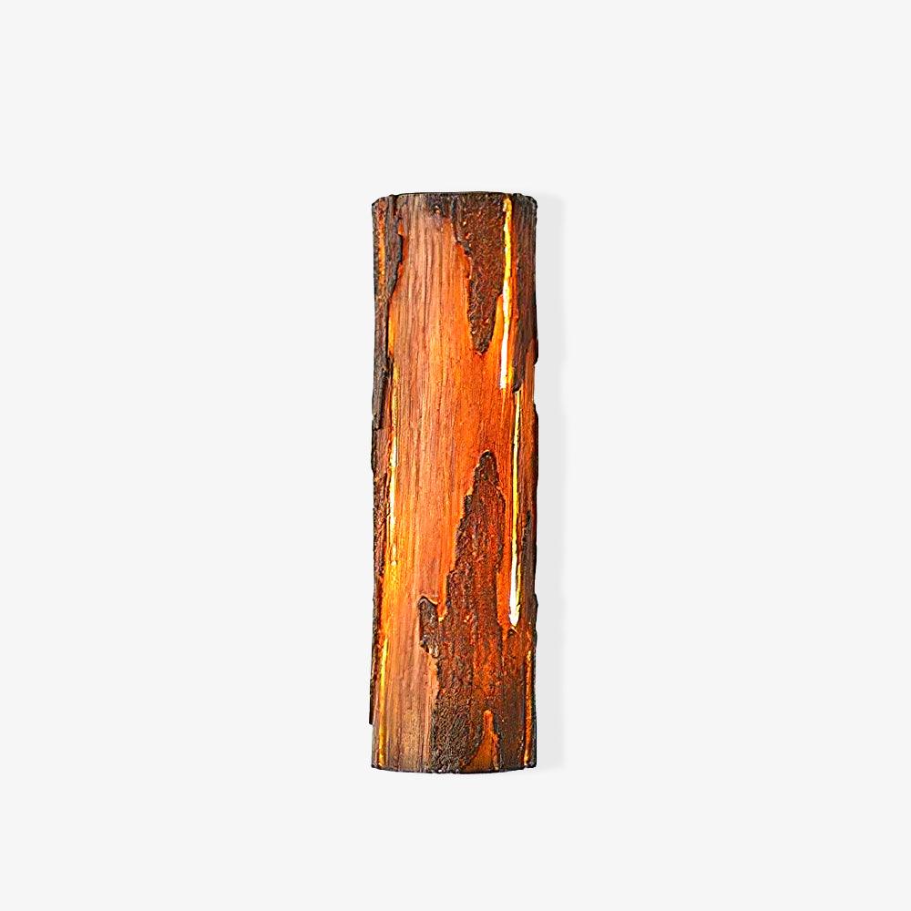 Lustra Wall Lamp Bark Texture Rustic - Image 8