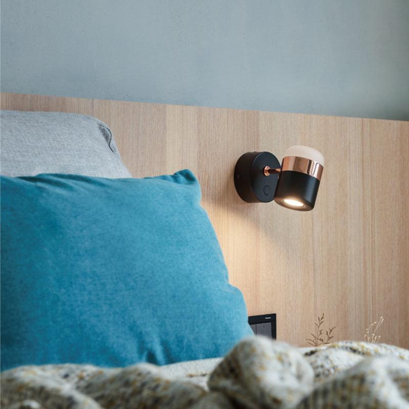 Lustra Wall Lamp Black Glass Adjustable - Image 16