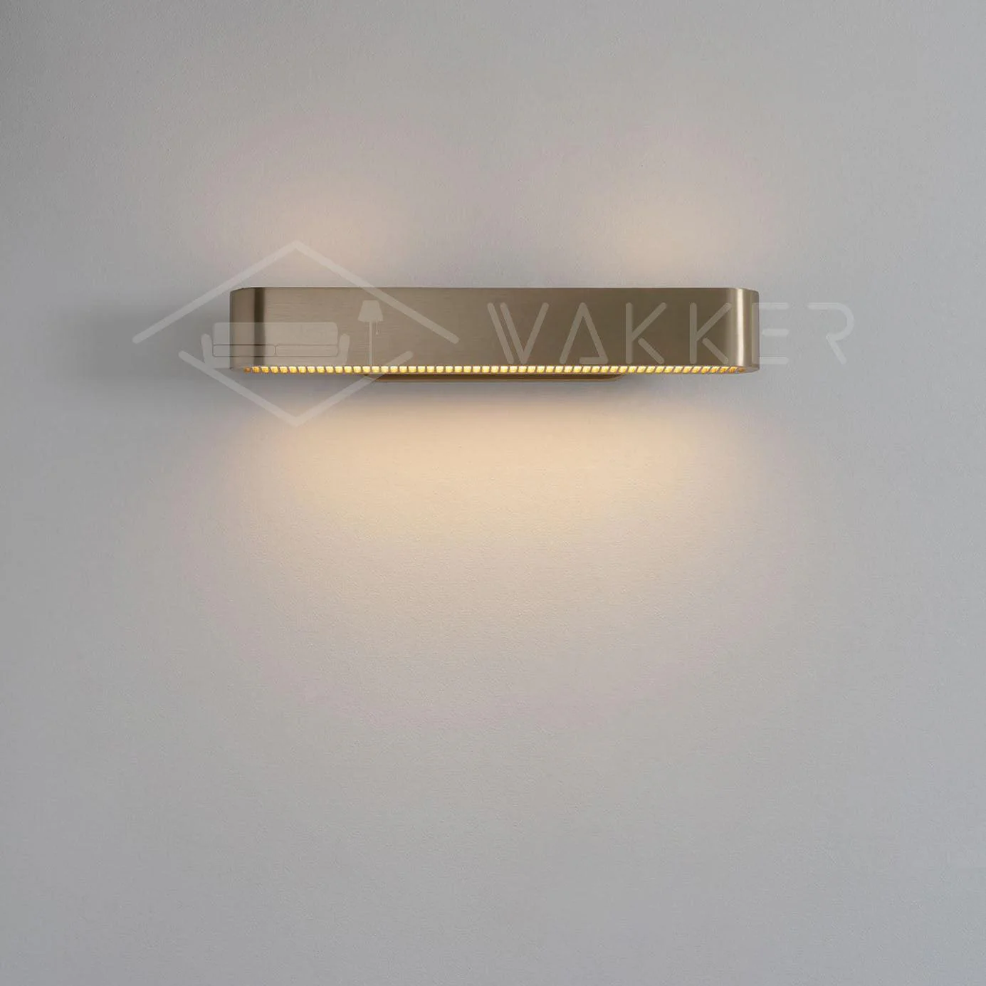 Lustra Wall Lamp Brass Slotted Grill - Image 13