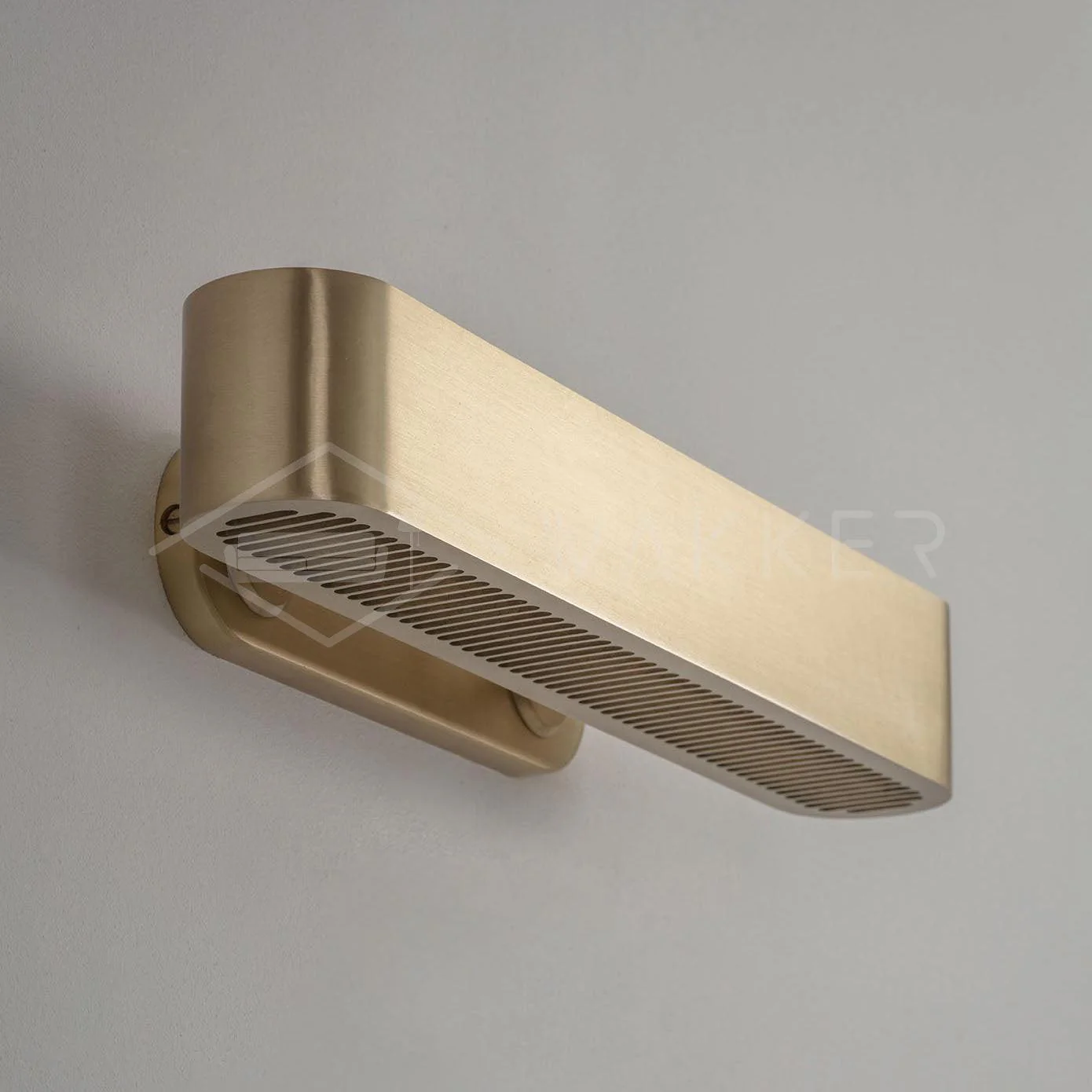 Lustra Wall Lamp Brass Slotted Grill - Image 15