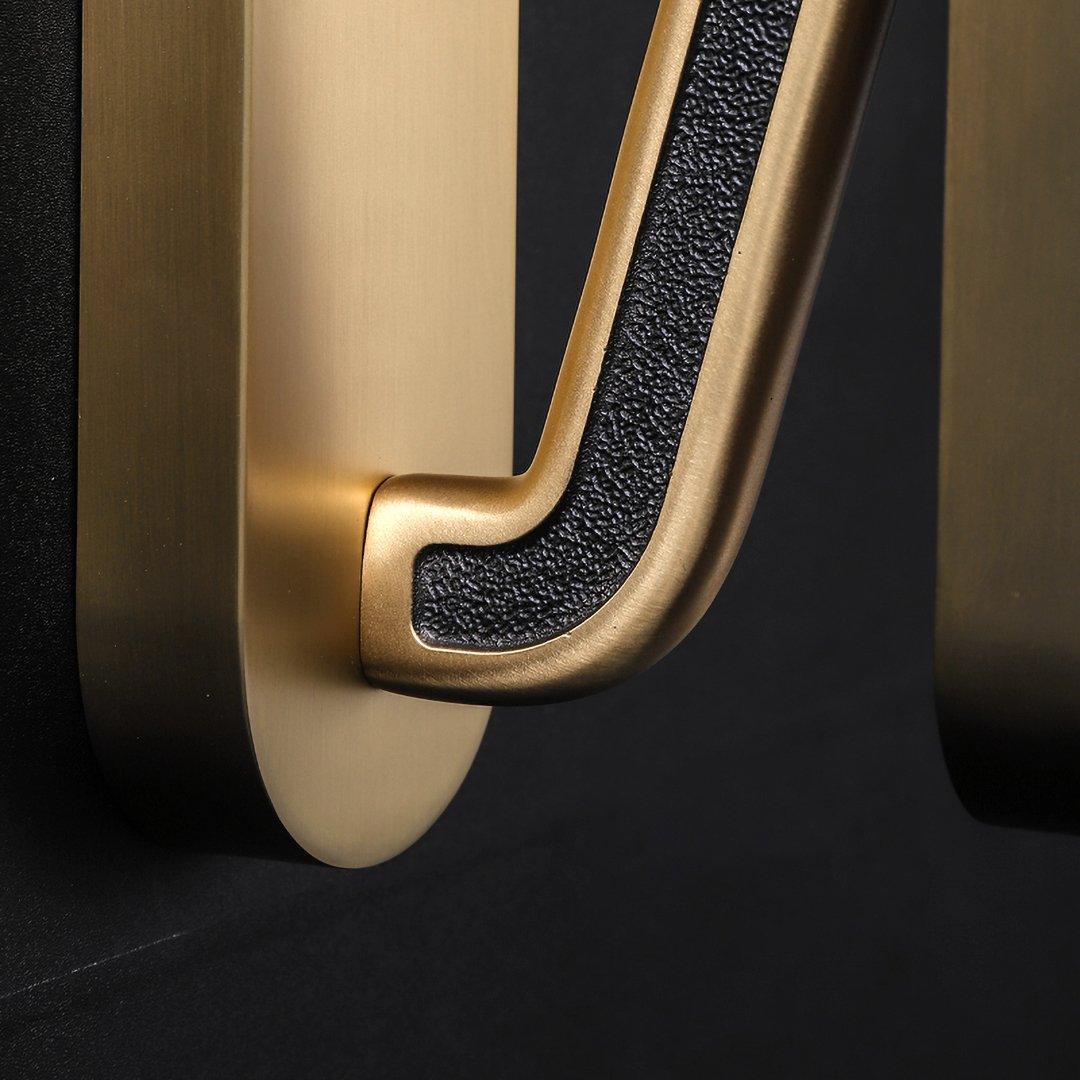 Lustra Wall Lamp Brass Slotted Grill - Image 23