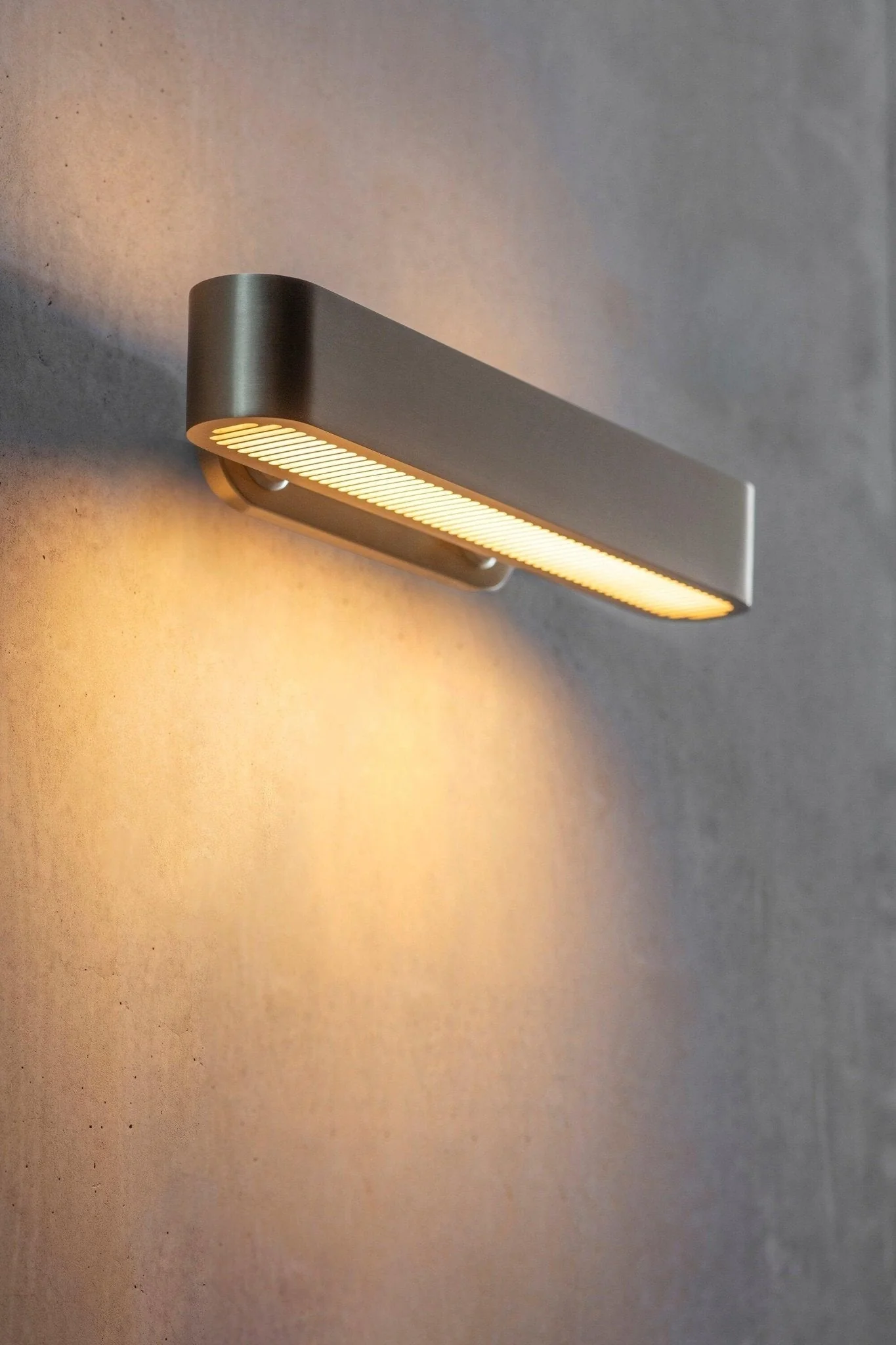 Lustra Wall Lamp Brass Slotted Grill - Image 7