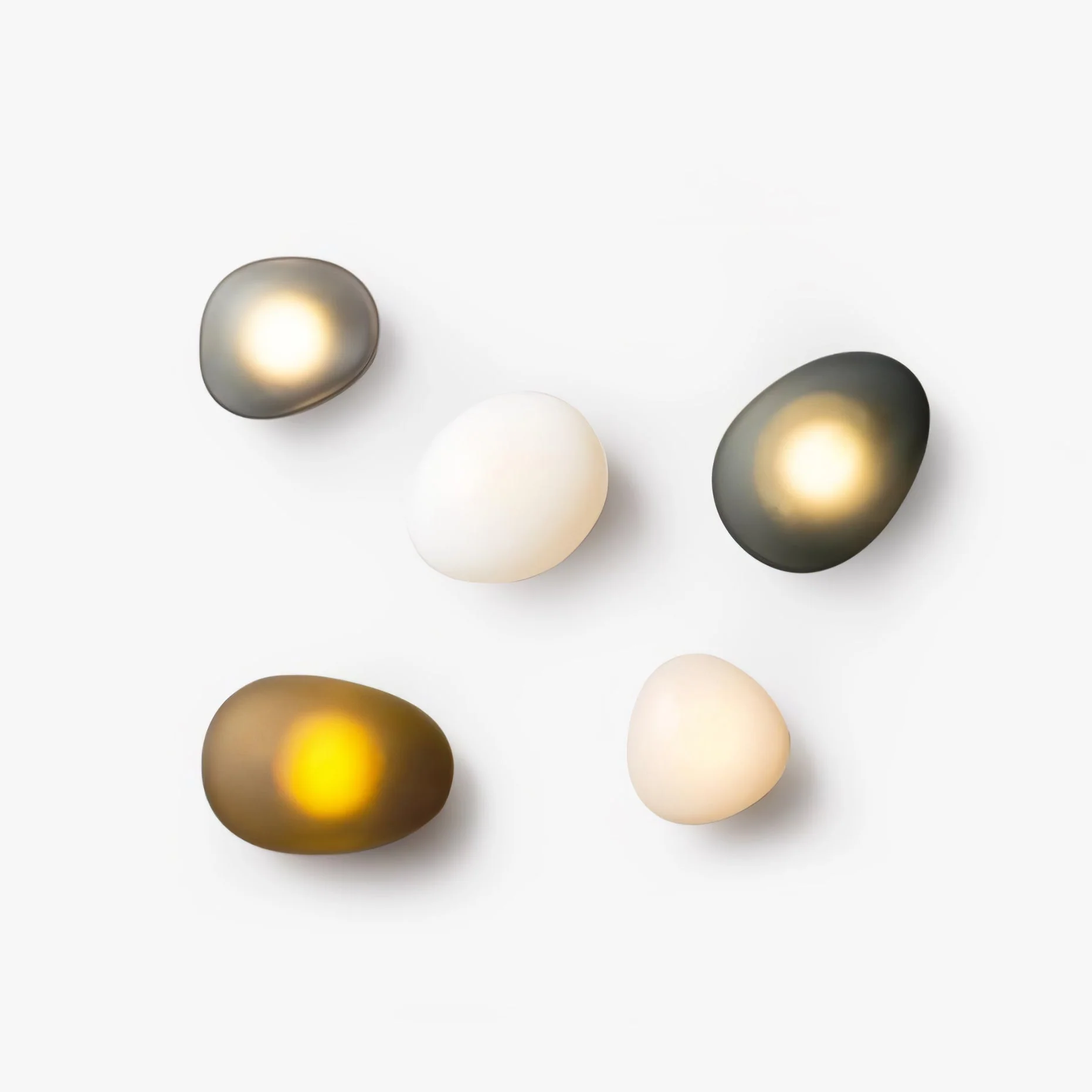 Lustra Wall Lamp Bubble Glass