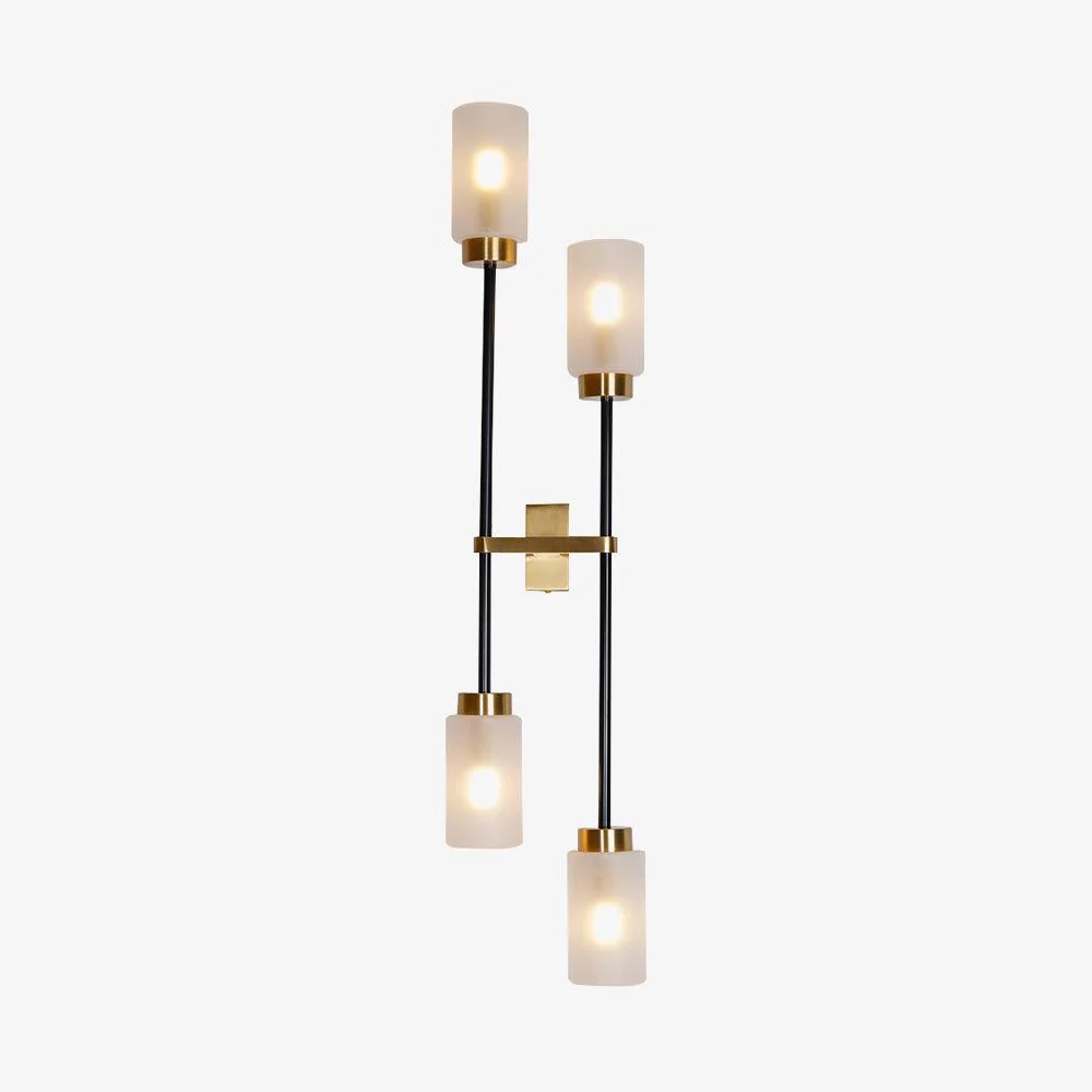 Lustra Wall Lamp Cylinder Glass Linear
