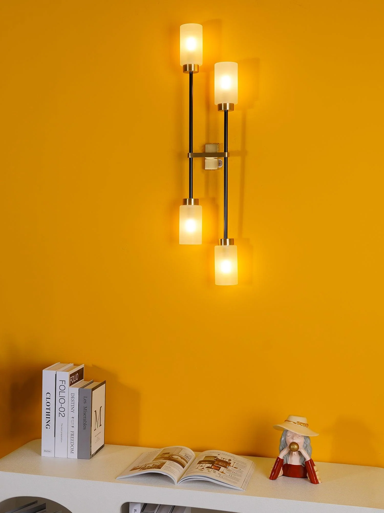 Lustra Wall Lamp Cylinder Glass Linear - Image 18