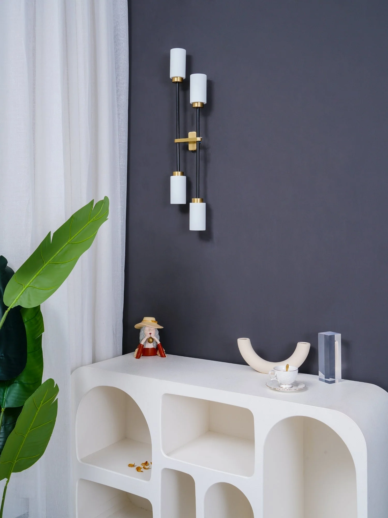 Lustra Wall Lamp Cylinder Glass Linear - Image 61
