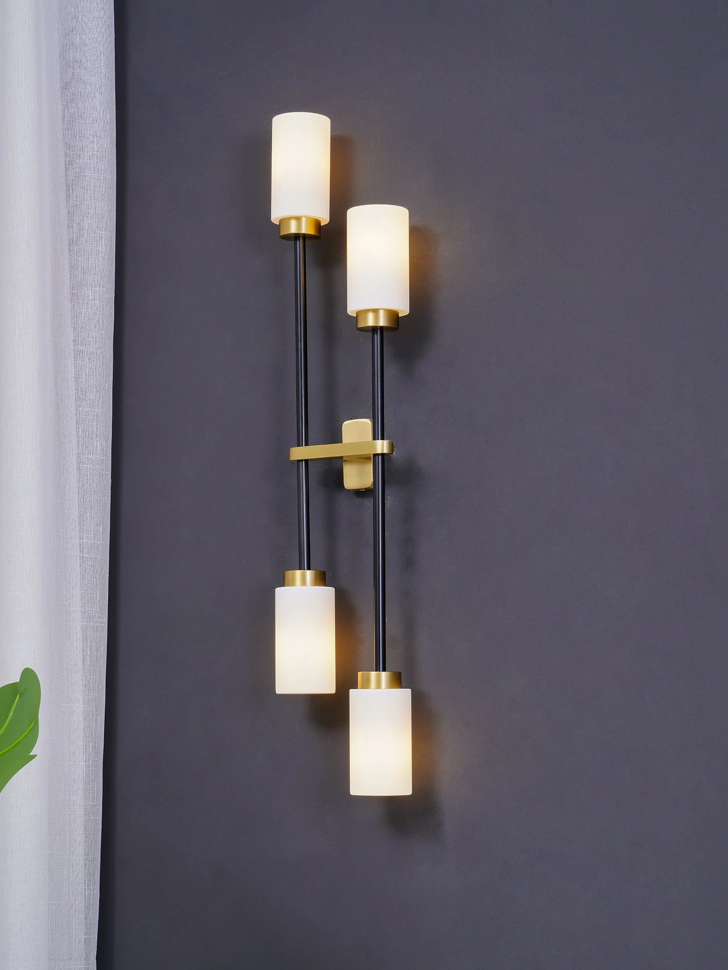 Lustra Wall Lamp Cylinder Glass Linear - Image 64