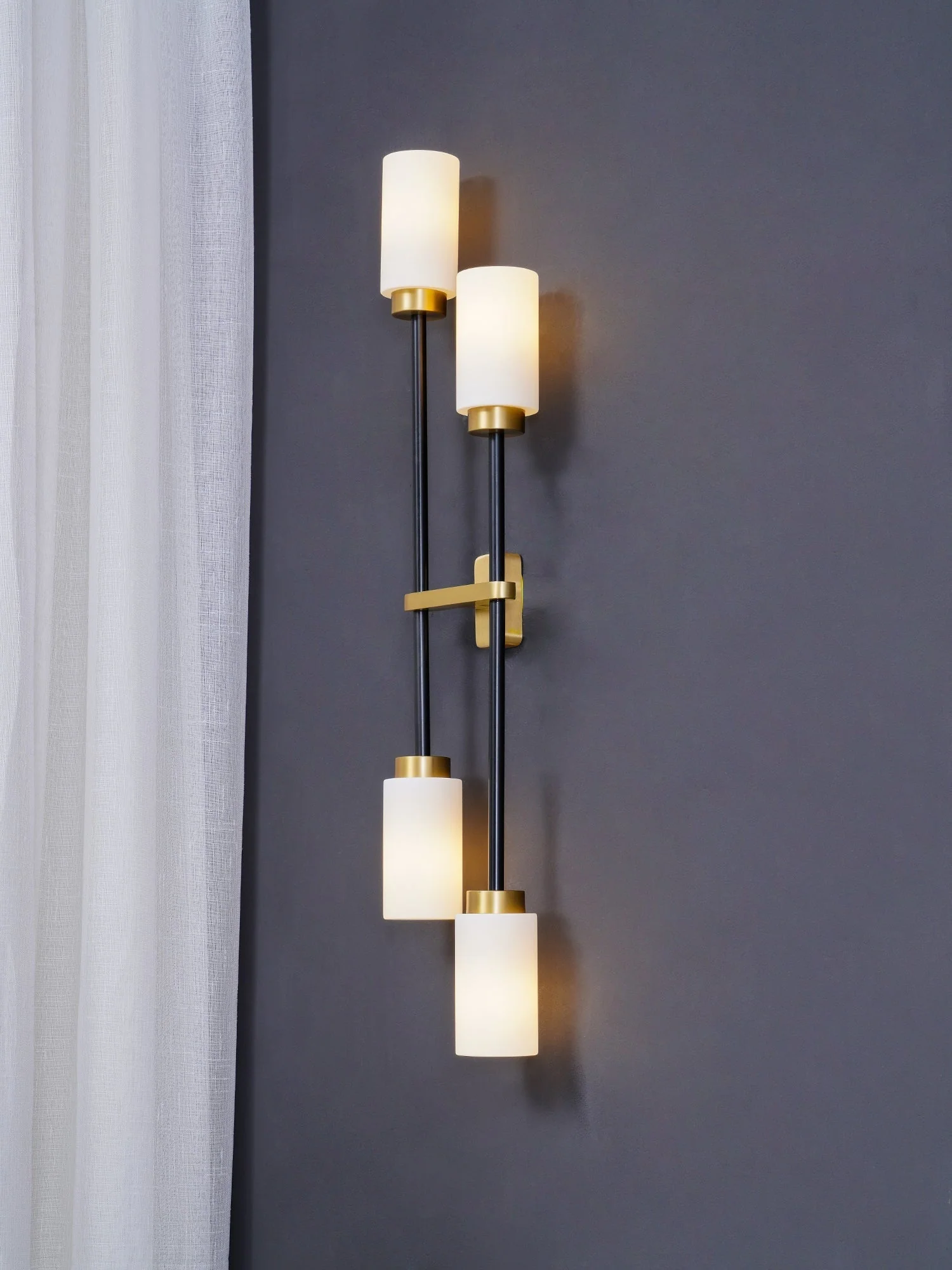 Lustra Wall Lamp Cylinder Glass Linear - Image 76