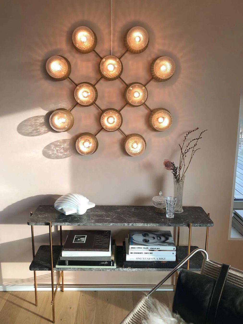 Lustra Wall Lamp Disc Globe Minimalist - Image 100
