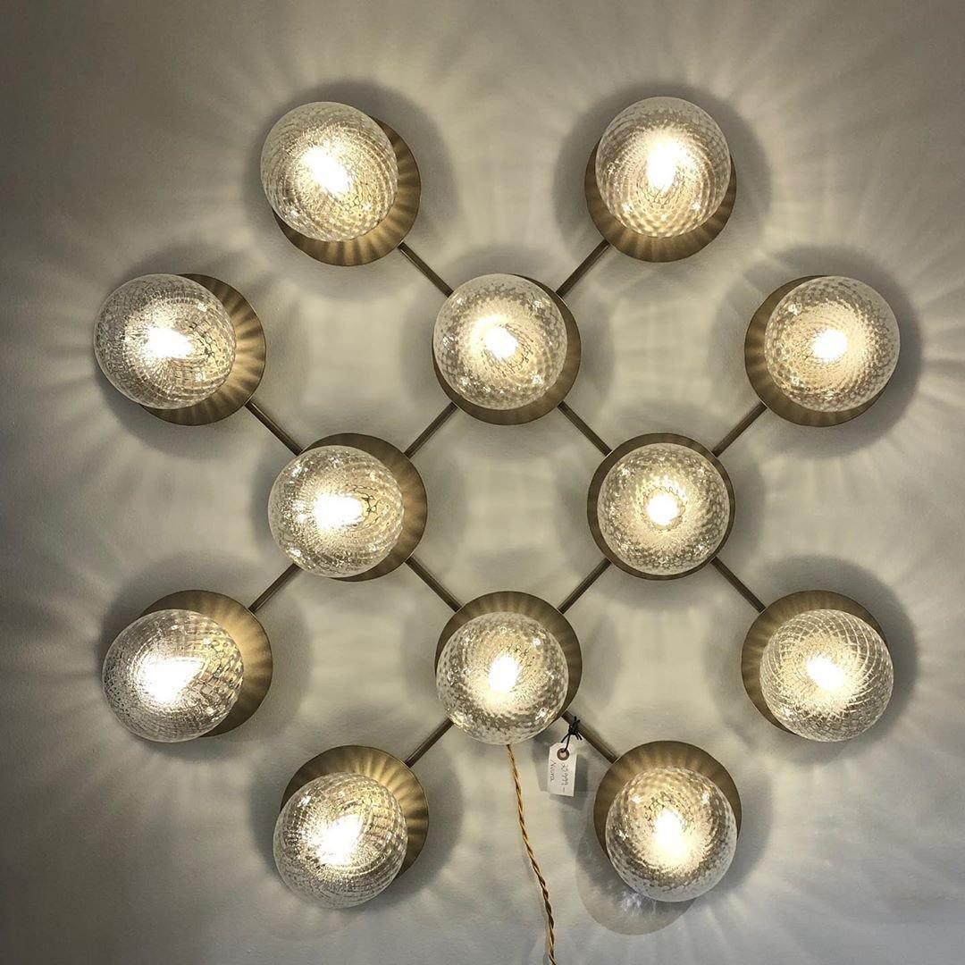 Lustra Wall Lamp Disc Globe Minimalist - Image 28