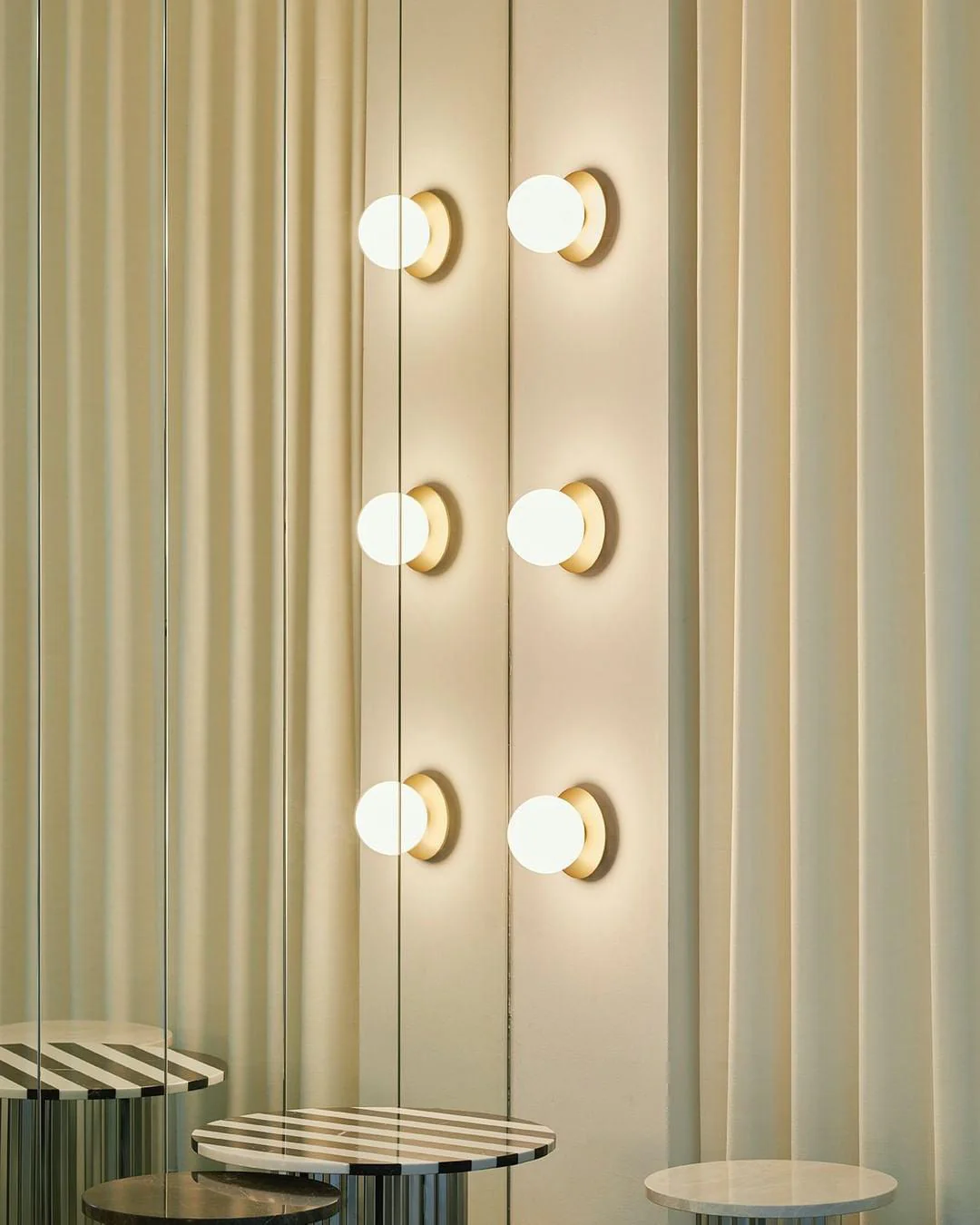 Lustra Wall Lamp Disc Globe Minimalist - Image 46