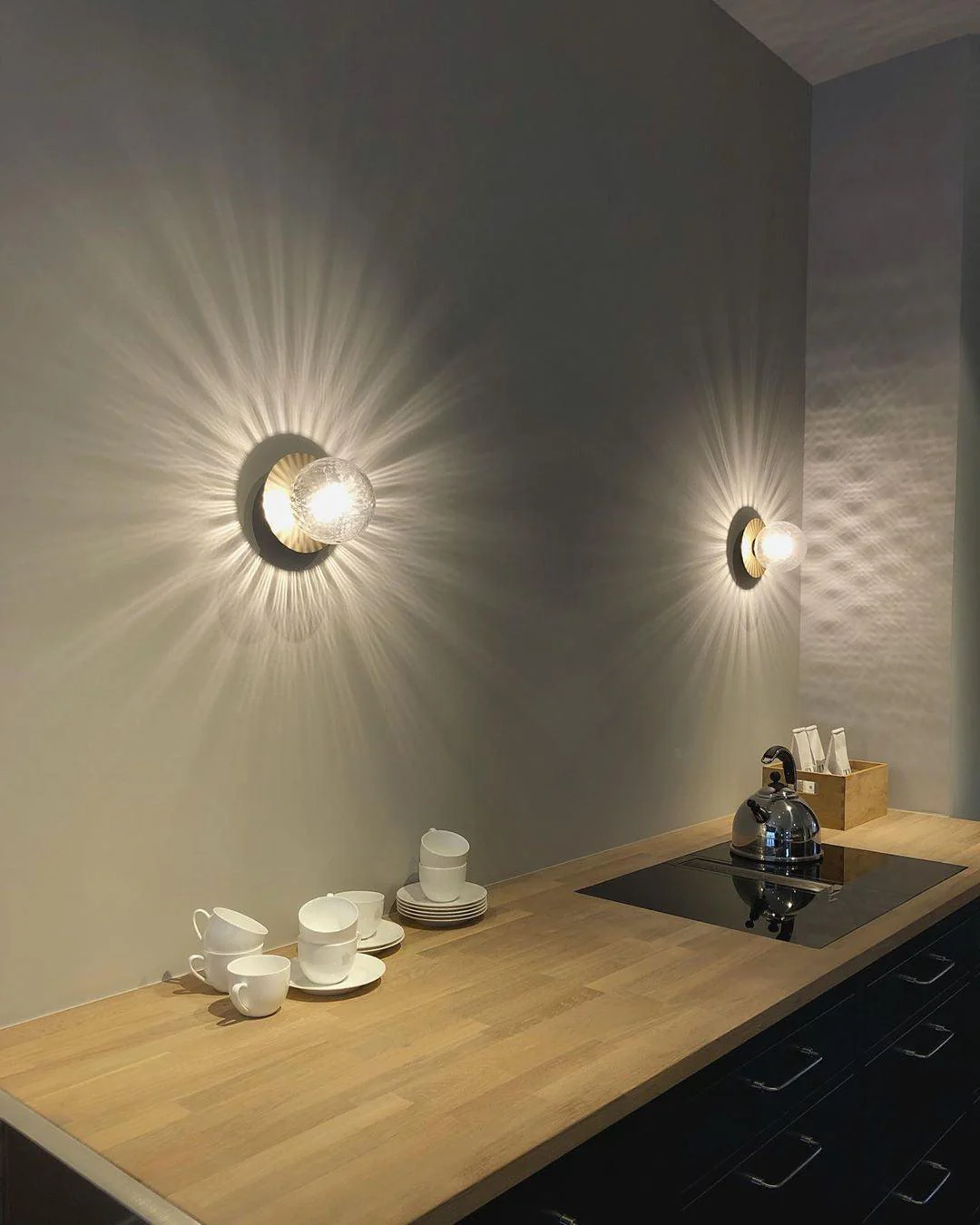 Lustra Wall Lamp Disc Globe Minimalist - Image 48