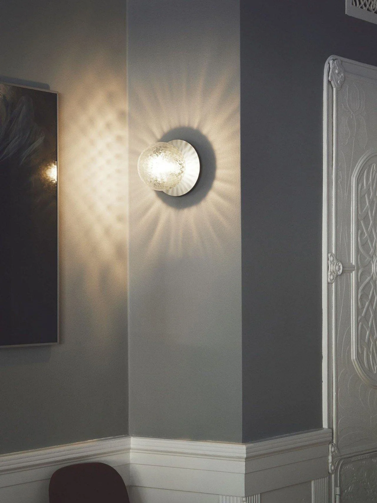 Lustra Wall Lamp Disc Globe Minimalist - Image 83