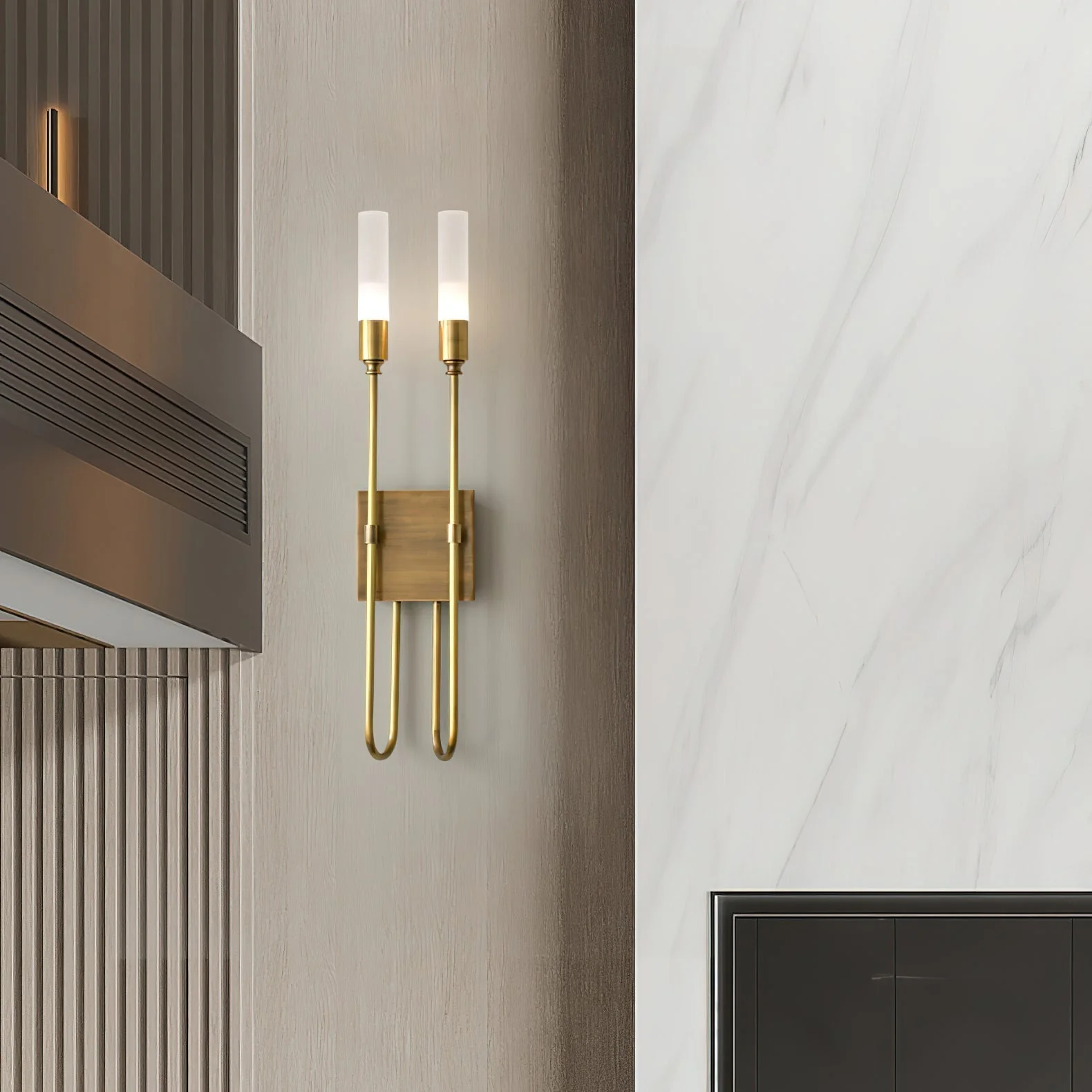 Lustra Wall Lamp Double Rod Minimalist - Image 11