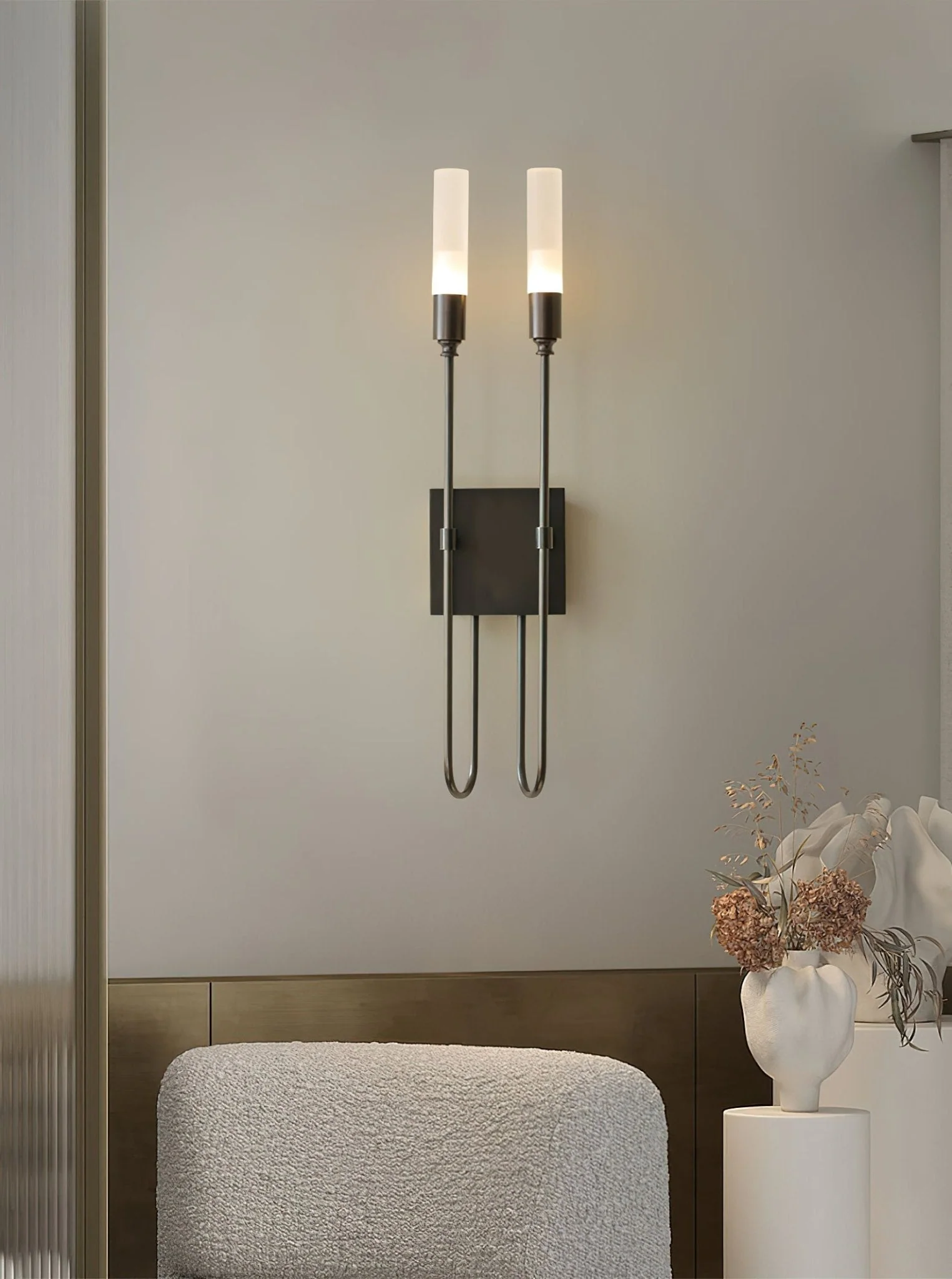 Lustra Wall Lamp Double Rod Minimalist - Image 46