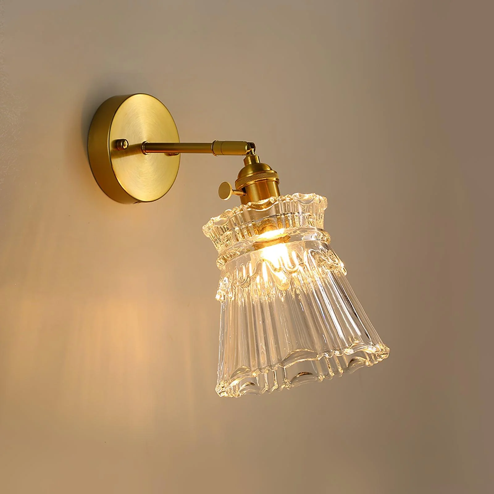 Lustra Wall Lamp Flared Crystal Classic - Image 3