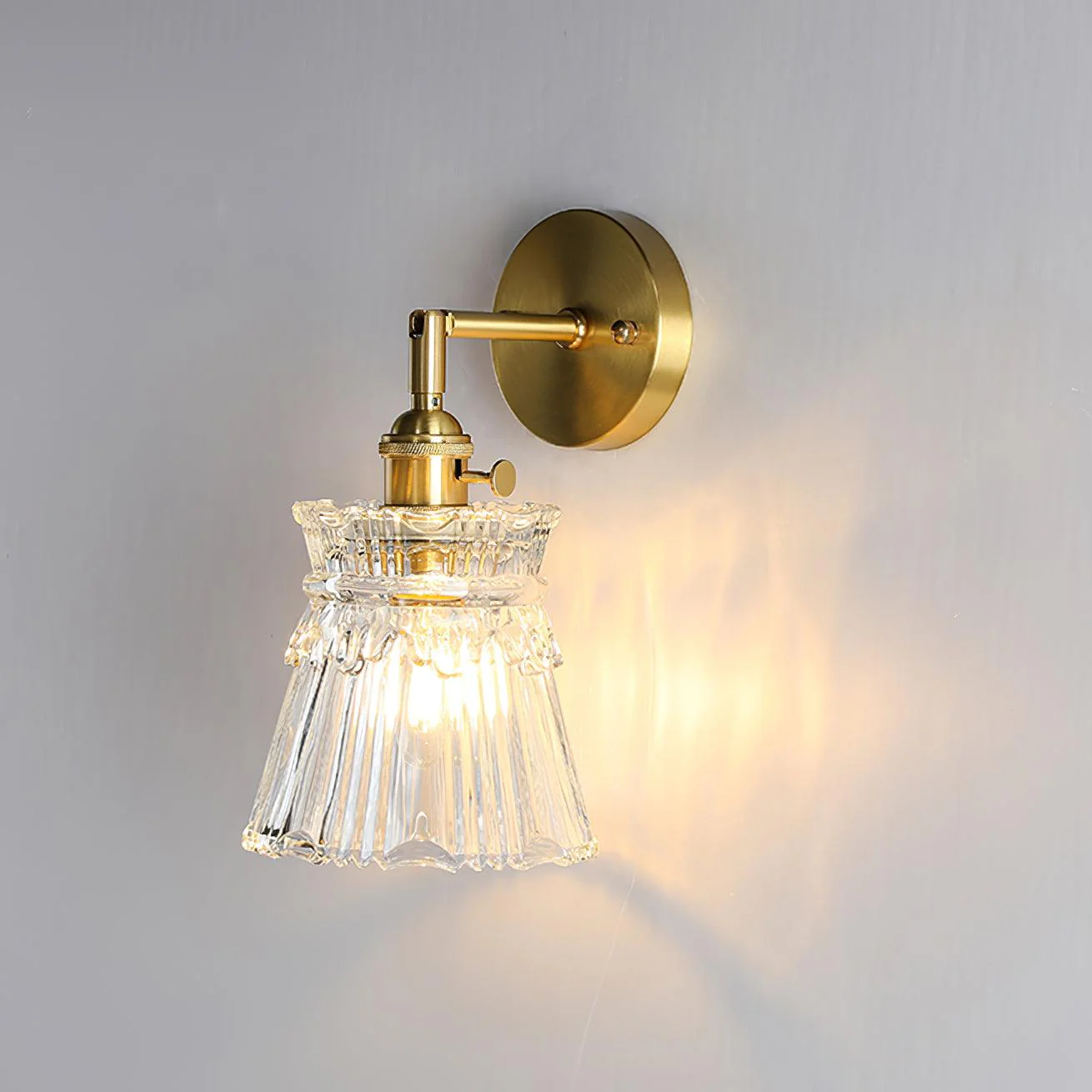 Lustra Wall Lamp Flared Crystal Classic - Image 4