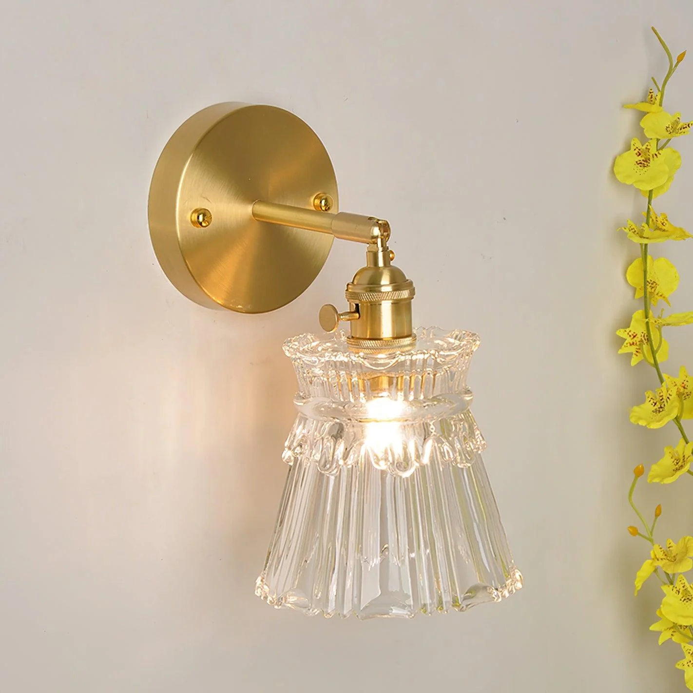 Lustra Wall Lamp Flared Crystal Classic - Image 7