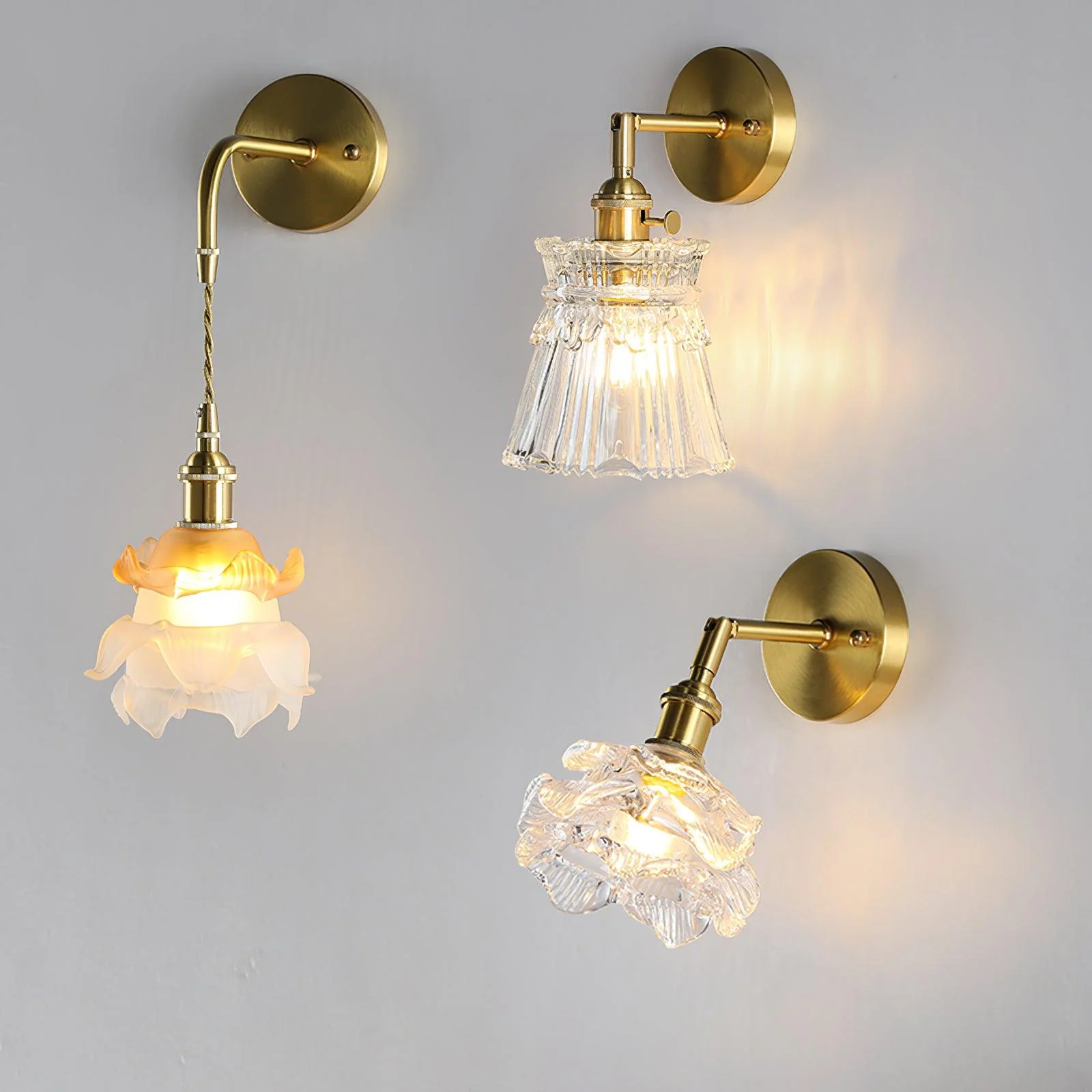 Lustra Wall Lamp Flared Crystal Classic - Image 9