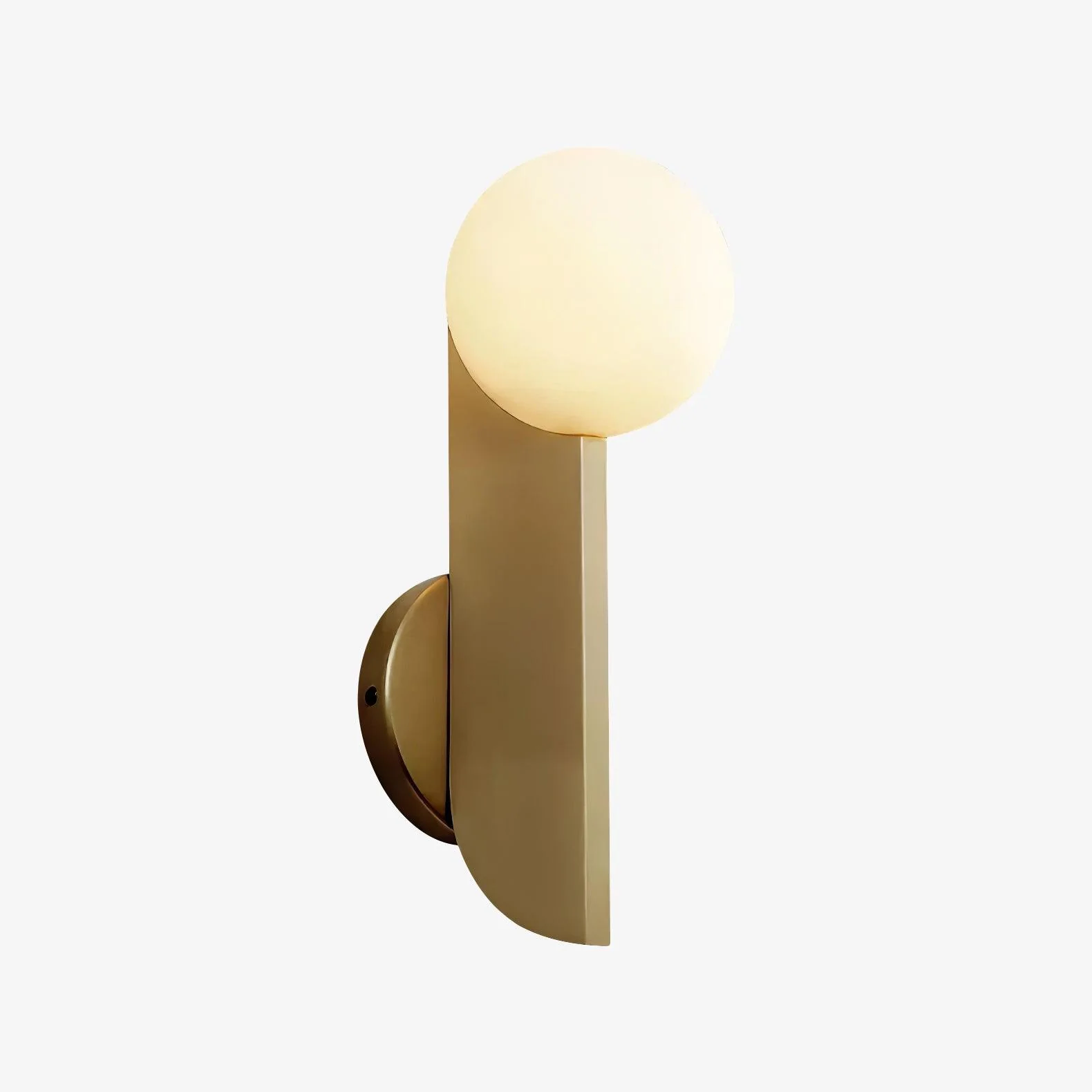 Lustra Wall Lamp Glass Globe Sculptural - Image 10