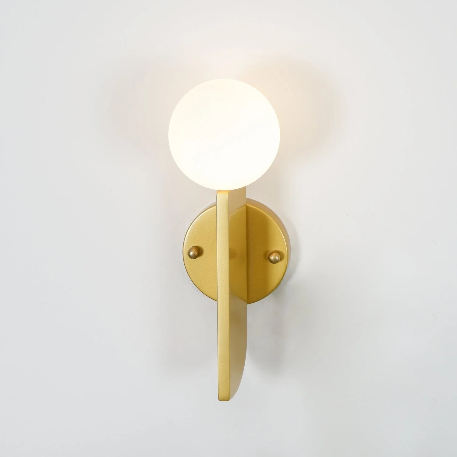 Lustra Wall Lamp Glass Globe Sculptural - Image 16