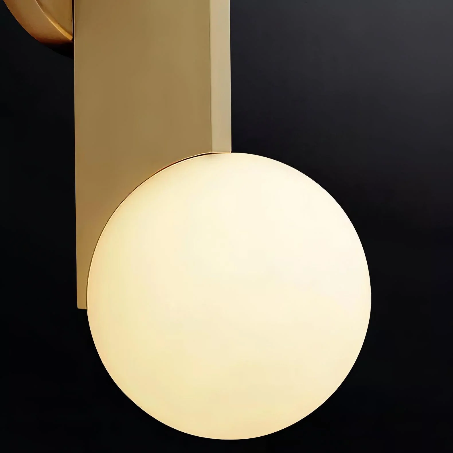Lustra Wall Lamp Glass Globe Sculptural - Image 21