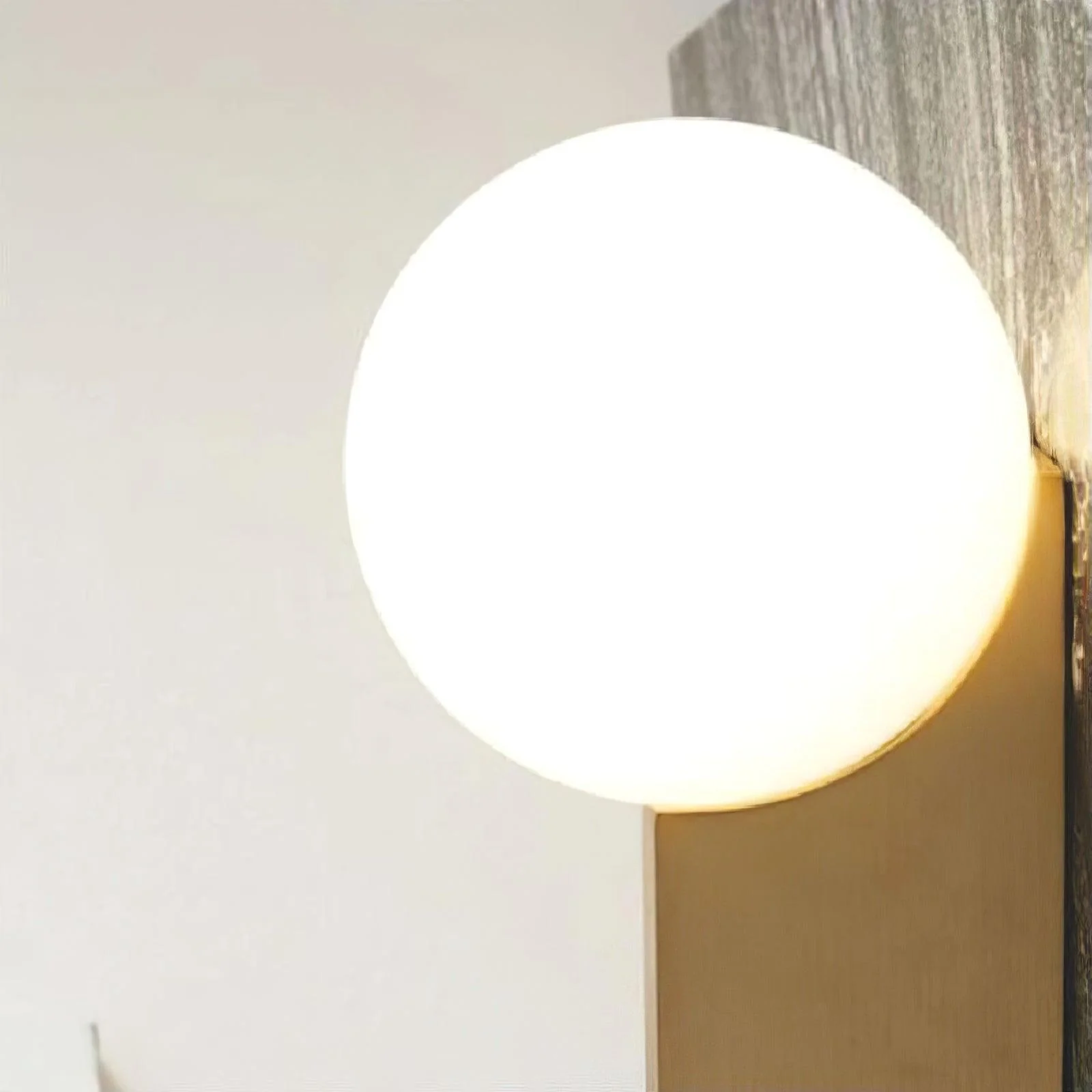 Lustra Wall Lamp Glass Globe Sculptural - Image 29