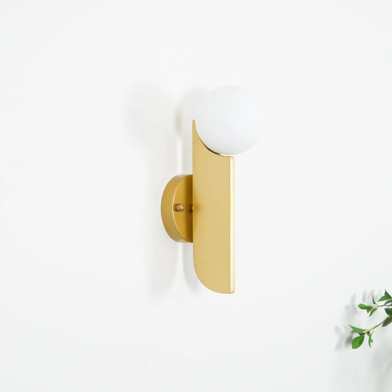 Lustra Wall Lamp Glass Globe Sculptural - Image 36