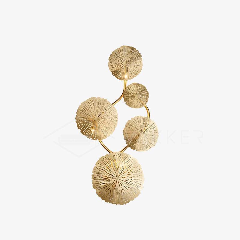 Lustra Wall Lamp Lotus Leaf Brass - Image 25