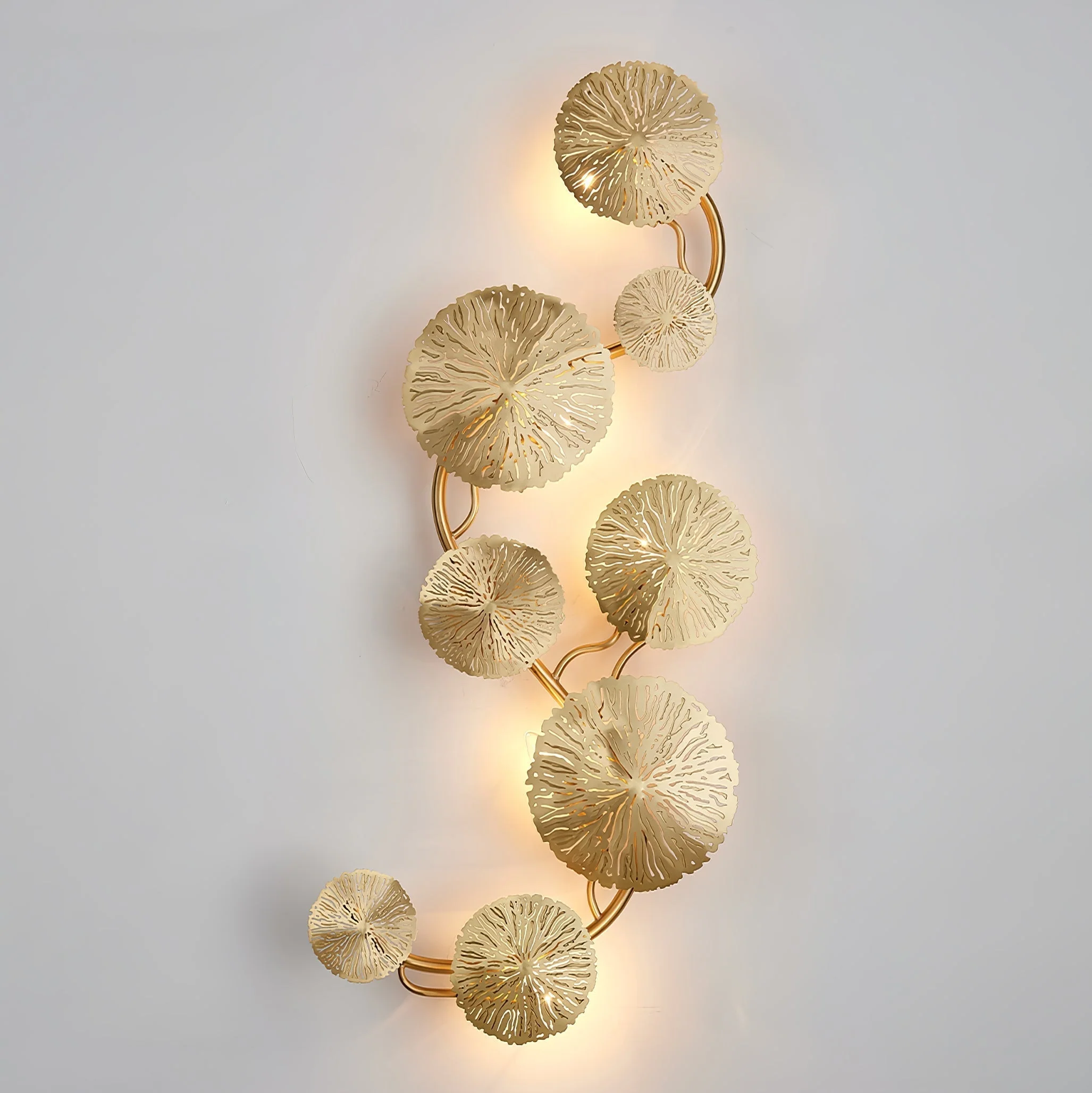Lustra Wall Lamp Lotus Leaf Brass - Image 31