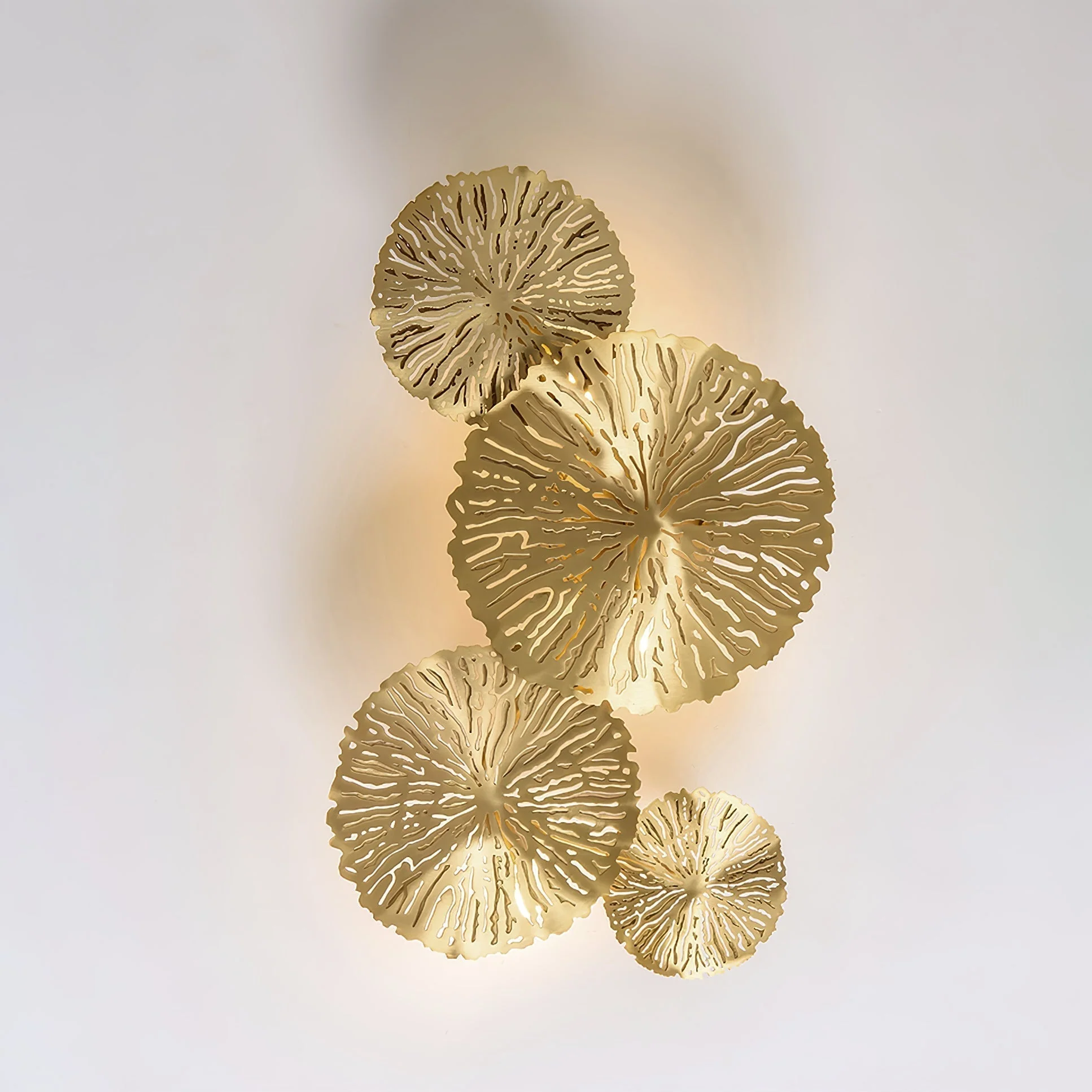 Lustra Wall Lamp Lotus Leaf Brass - Image 32