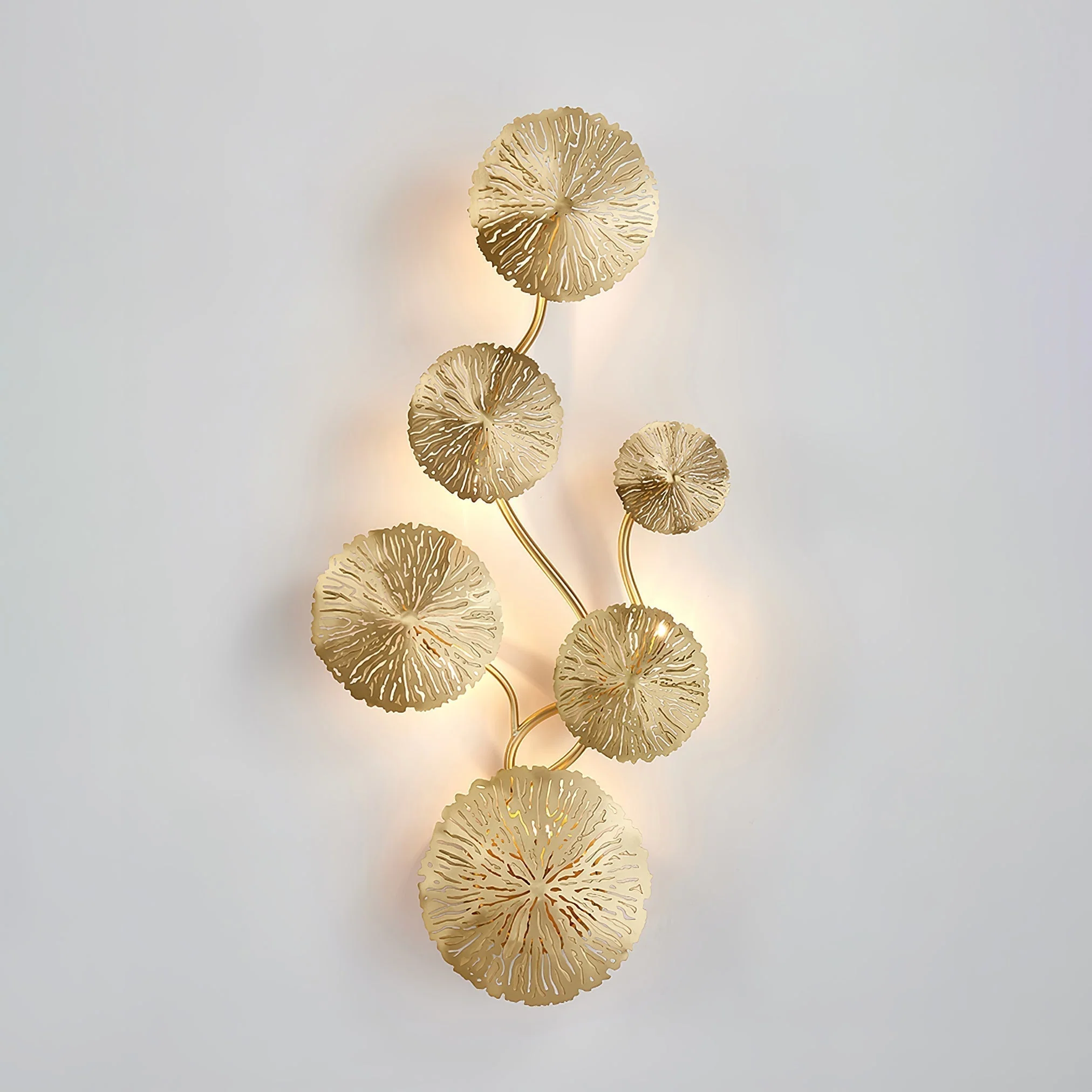 Lustra Wall Lamp Lotus Leaf Brass - Image 33