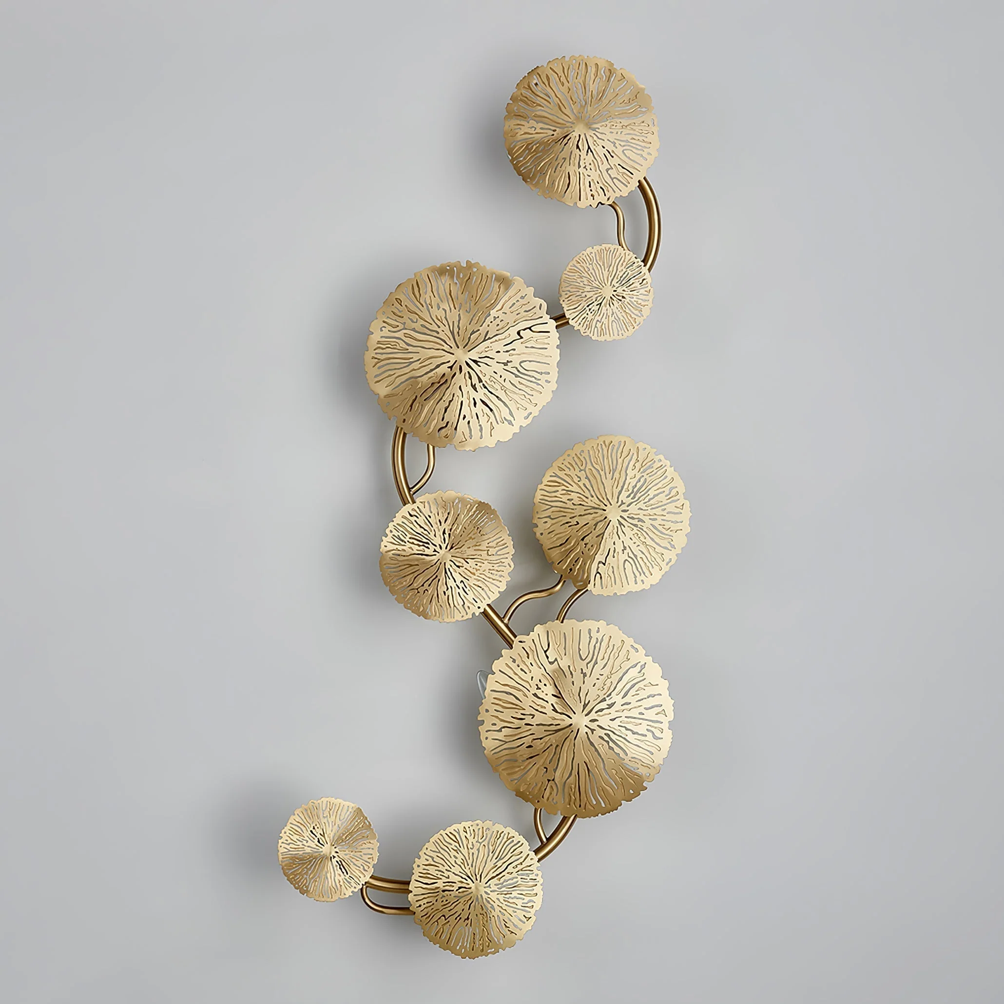 Lustra Wall Lamp Lotus Leaf Brass - Image 35