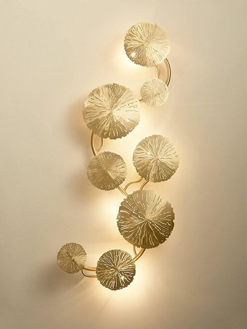Lustra Wall Lamp Lotus Leaf Brass - Image 56