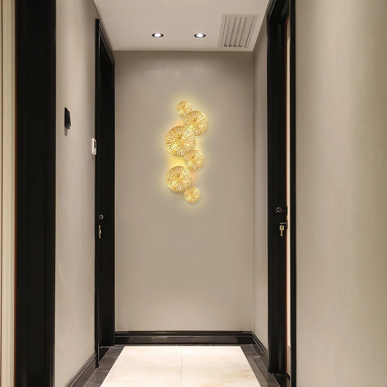 Lustra Wall Lamp Lotus Leaf Brass - Image 70