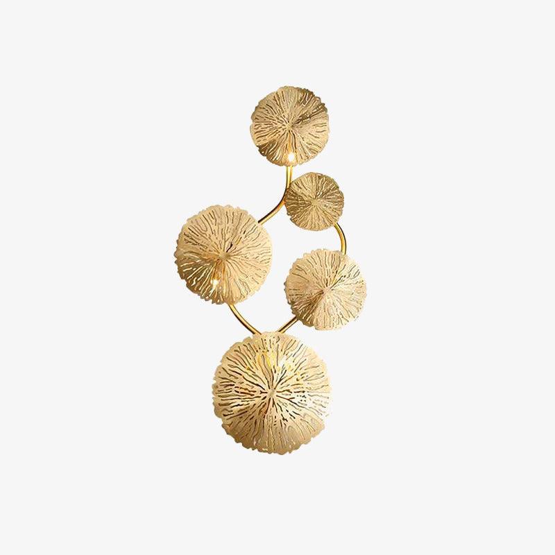Lustra Wall Lamp Lotus Leaf Brass - Image 76