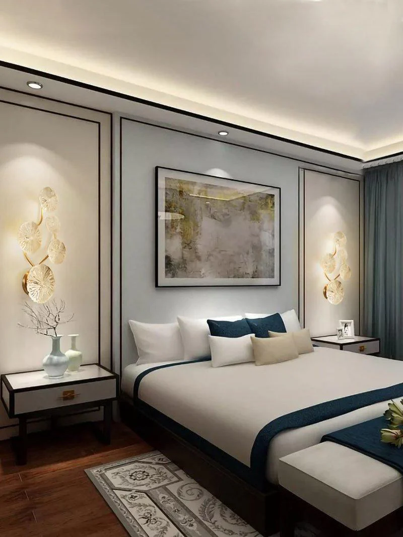 Lustra Wall Lamp Lotus Leaf Brass - Image 8
