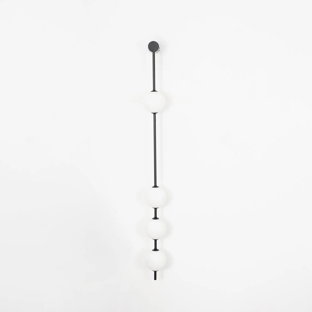Lustra Wall Lamp Vertical Balls Brass - Image 18