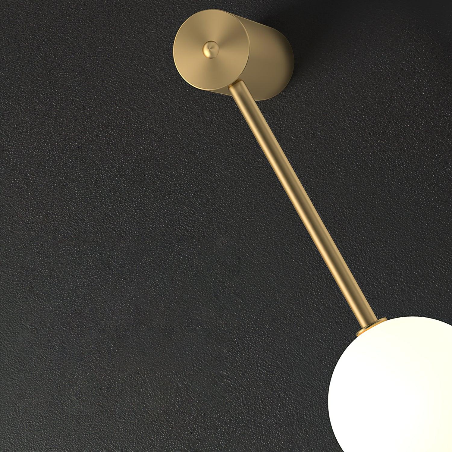 Lustra Wall Lamp Vertical Balls Brass - Image 23
