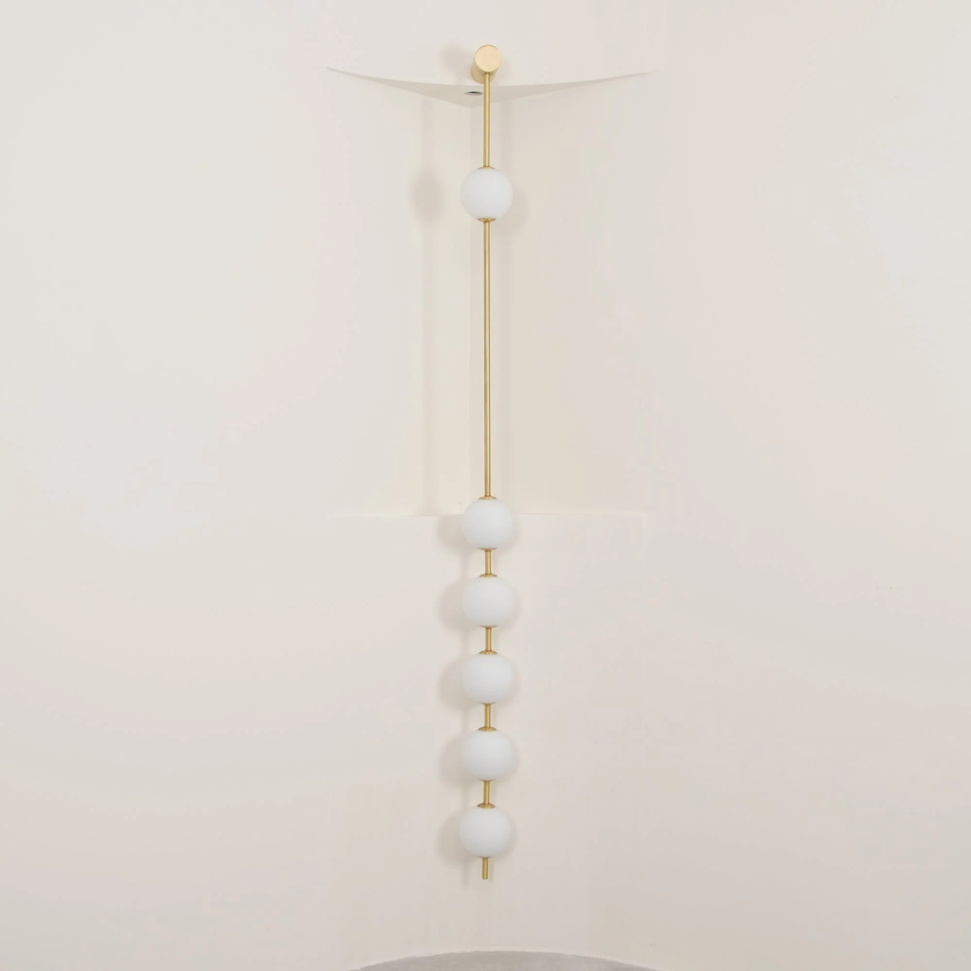 Lustra Wall Lamp Vertical Balls Brass - Image 24