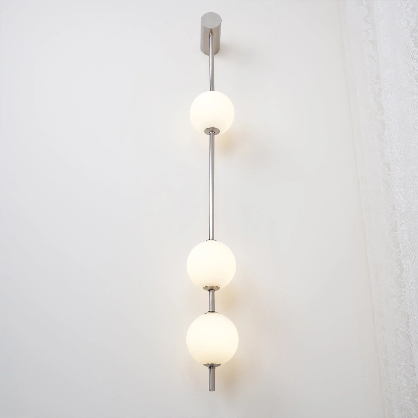 Lustra Wall Lamp Vertical Balls Brass - Image 29