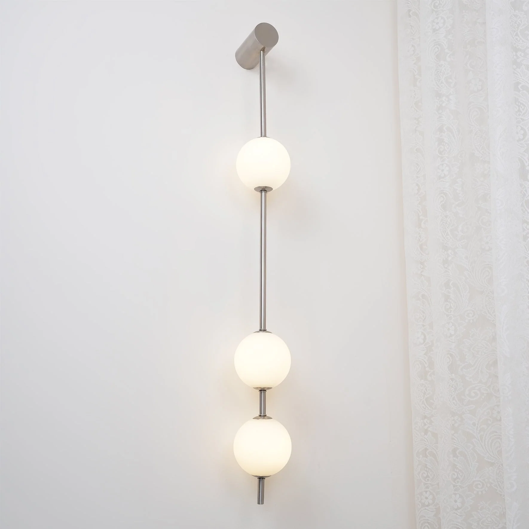 Lustra Wall Lamp Vertical Balls Brass - Image 30