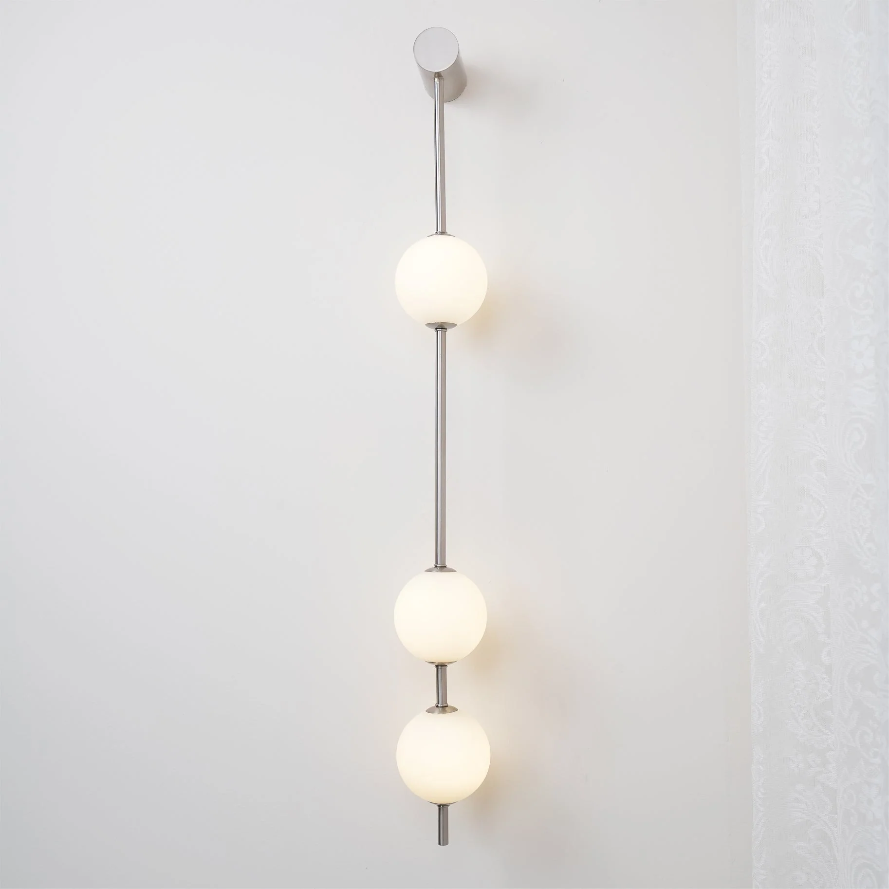 Lustra Wall Lamp Vertical Balls Brass - Image 31