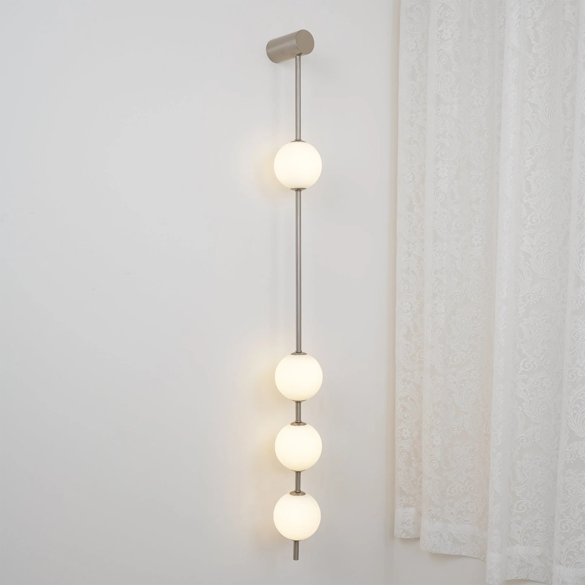 Lustra Wall Lamp Vertical Balls Brass - Image 35