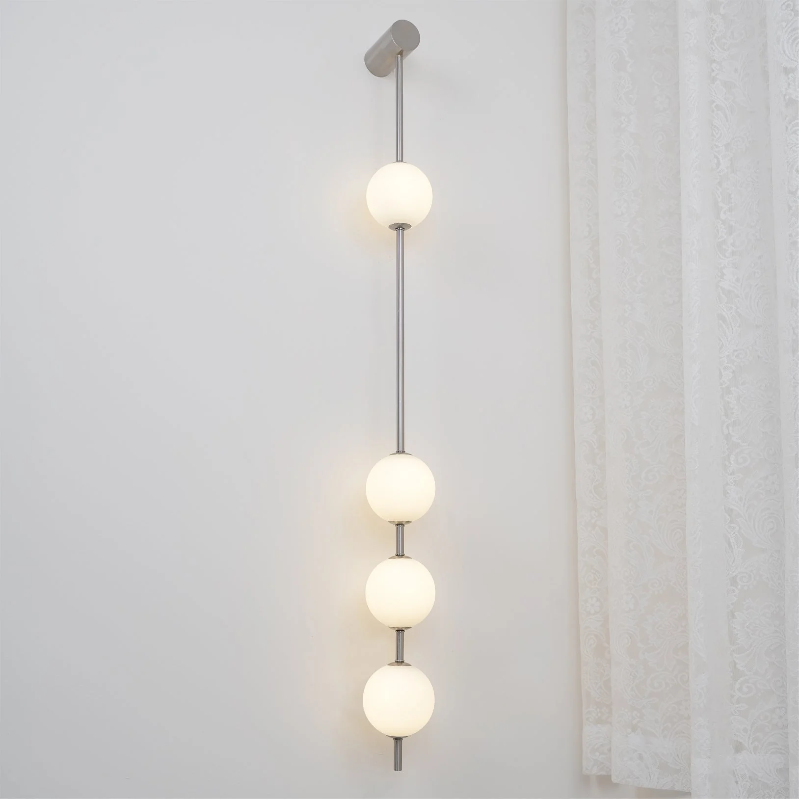 Lustra Wall Lamp Vertical Balls Brass - Image 36