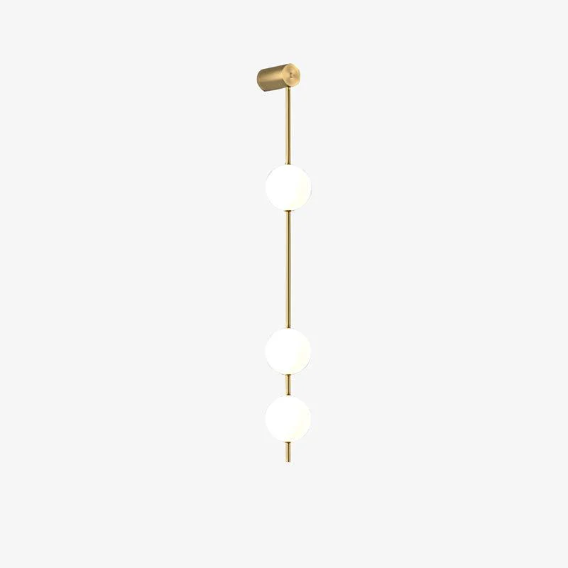Lustra Wall Lamp Vertical Balls Brass - Image 68