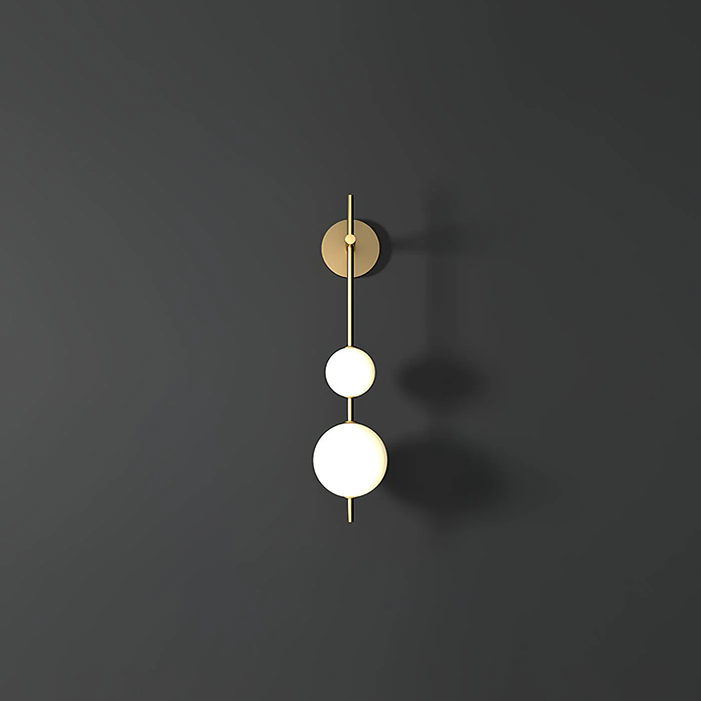 Lustra Wall Lamp Vertical Globe Minimalist - Image 24