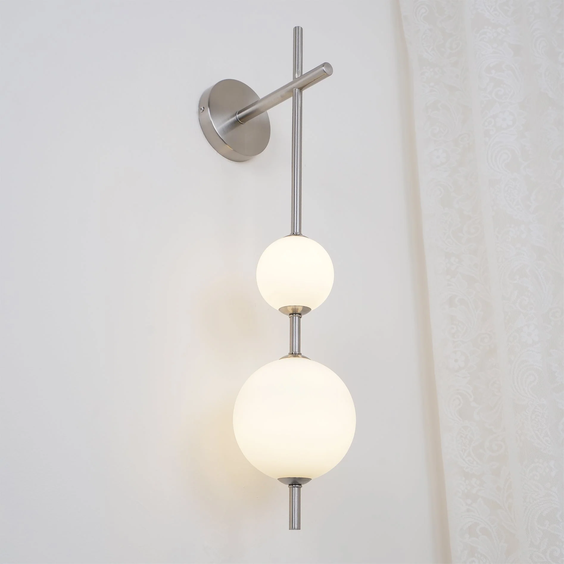Lustra Wall Lamp Vertical Globe Minimalist - Image 37